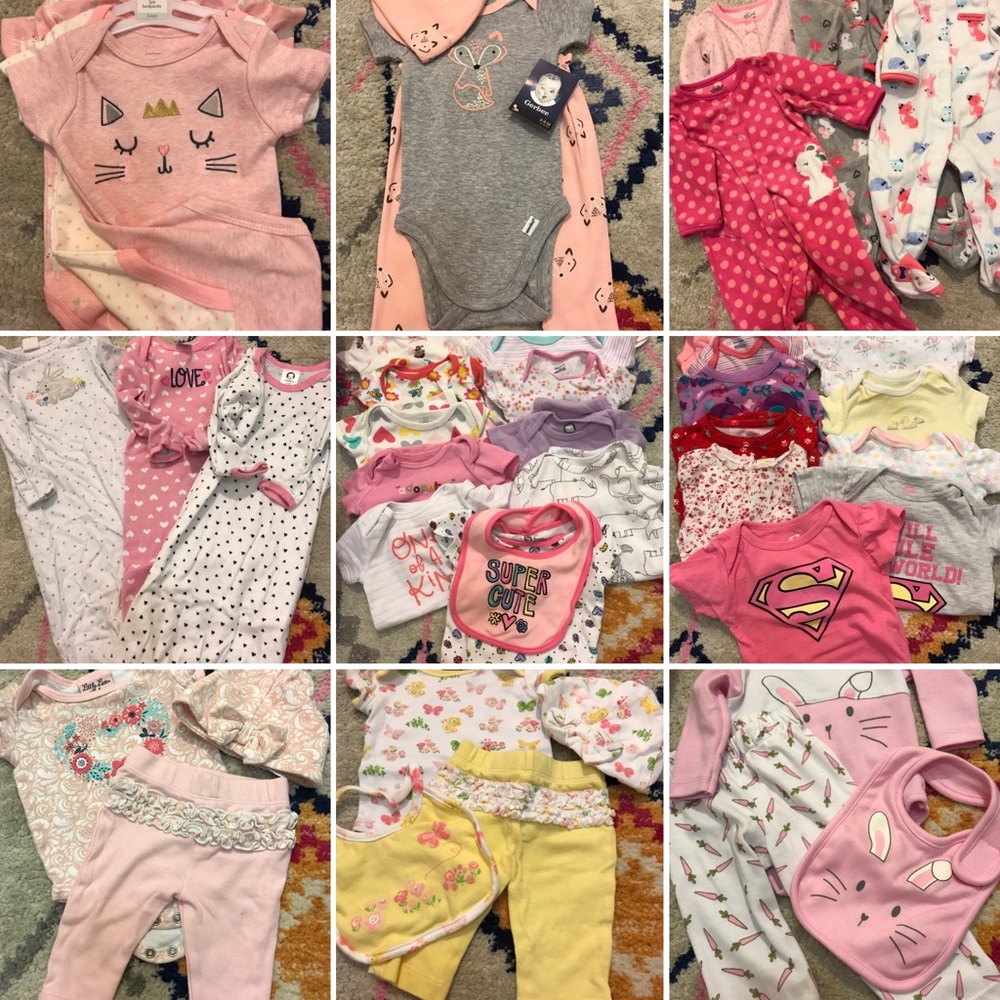 3-6months baby girl LOT